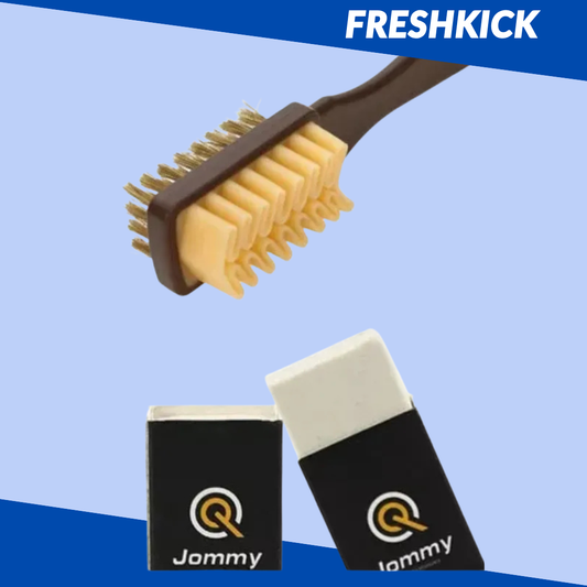 Kit Cepillo Goma Borrador Limpia Gamuza 🧽