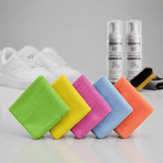 Kit x5 Paños de Microfibra para Zapatillas