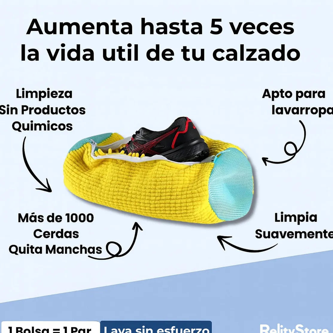 Bolsa Funda Para Lavado Zapatillas | Reutilizable Lavarropas 💦