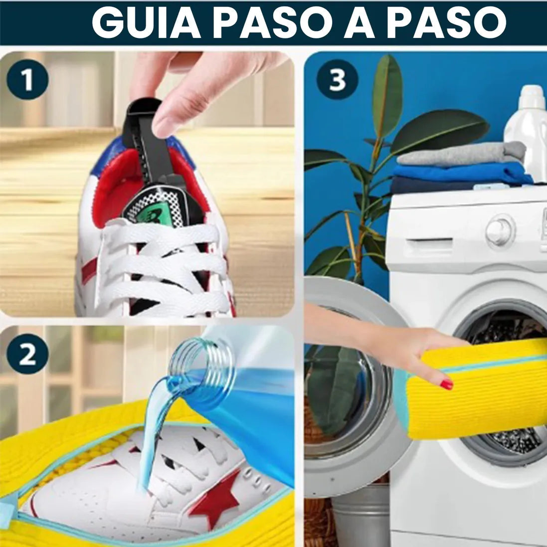Bolsa Funda Para Lavado Zapatillas | Reutilizable Lavarropas 💦